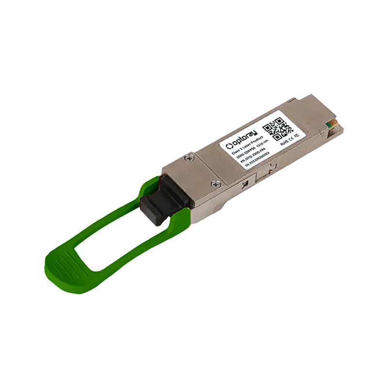 The data center is upgraded to use 40G QSFP+ optical modules to achieve high-density and low-energy consumption connections