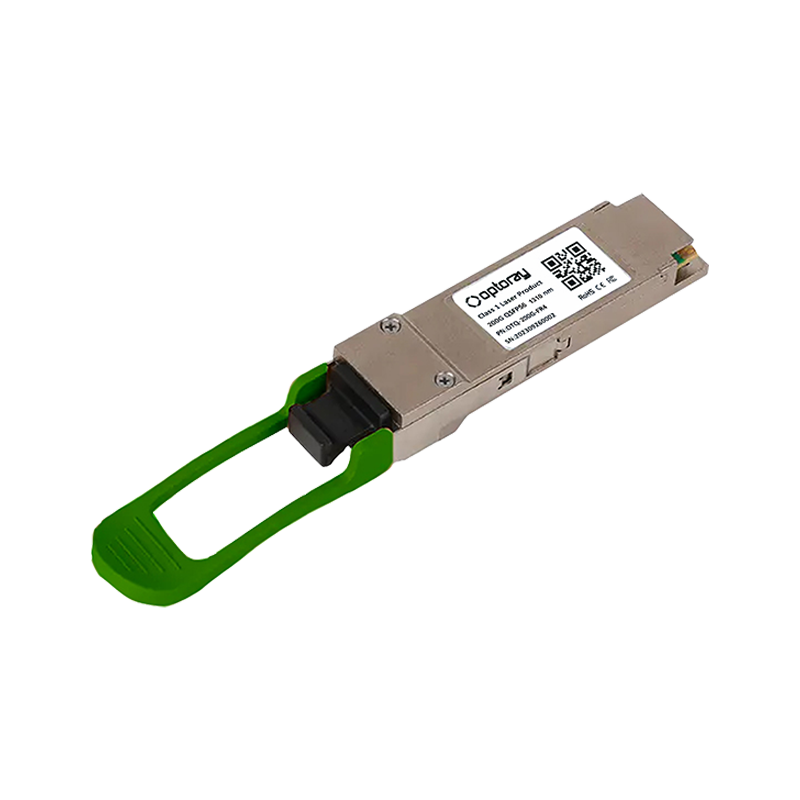 The data center is upgraded to use 40G QSFP+ optical modules to achieve high-density and low-energy consumption connections